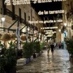 Galatina street at night