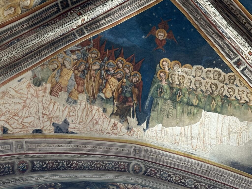 Basilica Santa Caterina fresco