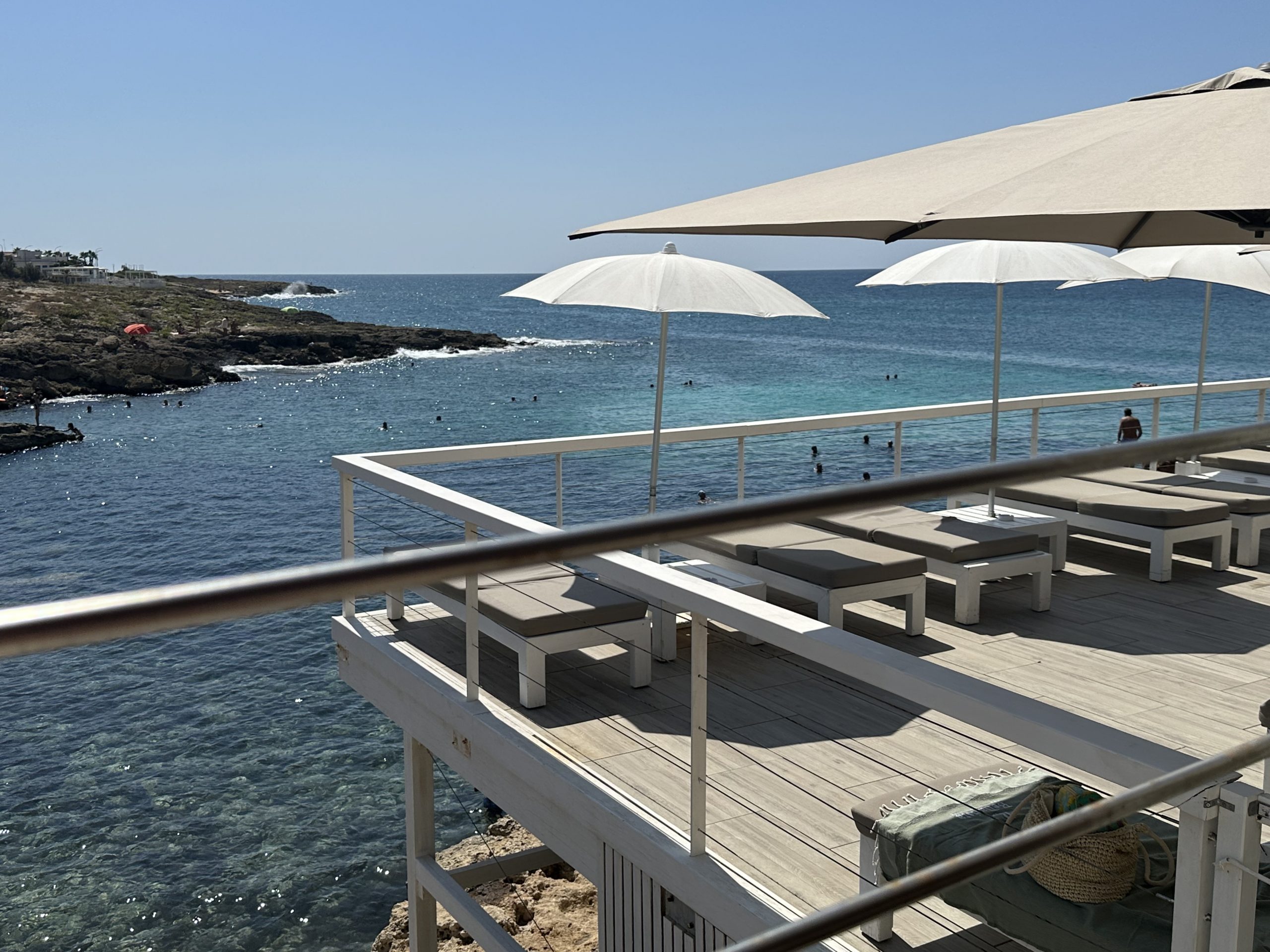 Lido beach club in Puglia