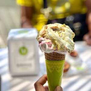 Martinucci Gelato cone - Favorite Gelatos of Salento